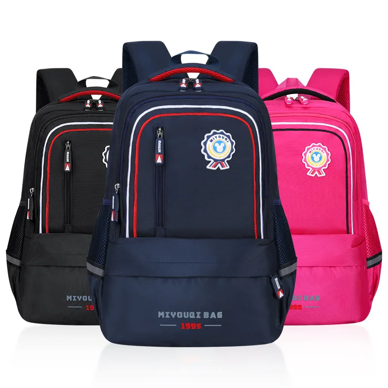 

2019 Waterproof Orthopedic Backpack Children School bags Kids Book Bag Children primay school Backpack Boys Girls bolsa infantil