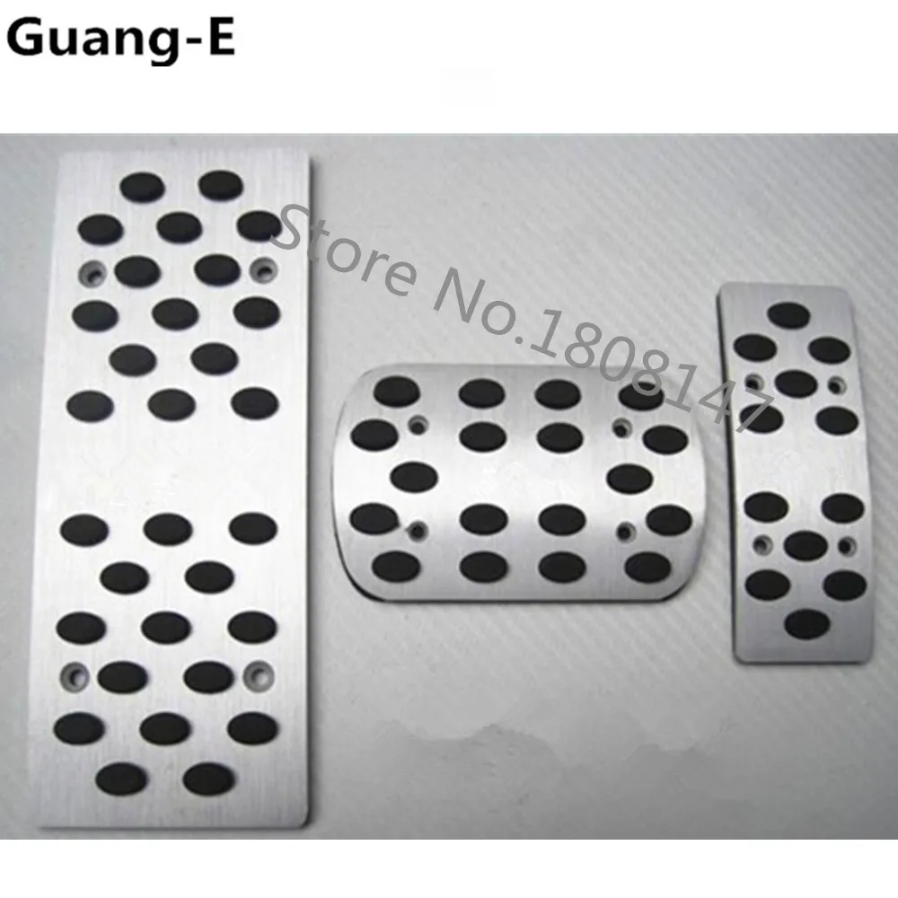 

car styling cover Aluminium alloy foot Gas/petrol/oil Brake Rest trim Pedal AT 3PCS For Toyota RAV4 2014 2015 2016 2017 2018