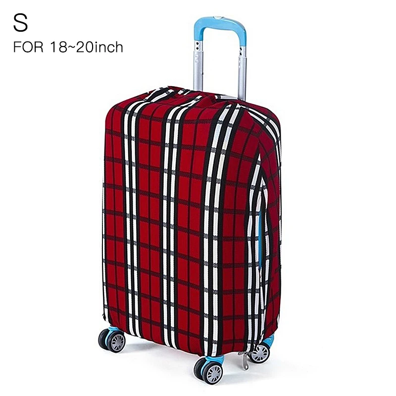 Прямая поставка, Дорожный Чехол для багажа, защитный чехол, чехол на колесиках, Чехол для багажа, пылезащитный чехол для 18-30 дюймов - Цвет: SquareS