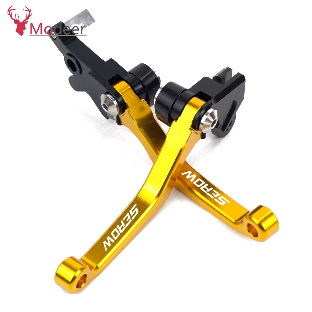 For YAMAHA SEROW225 SEROW250 1986-2014 2015 2016 2017 2018 CNC Pivot Brake Clutch Levers Dirt Bike Motorbike (5)