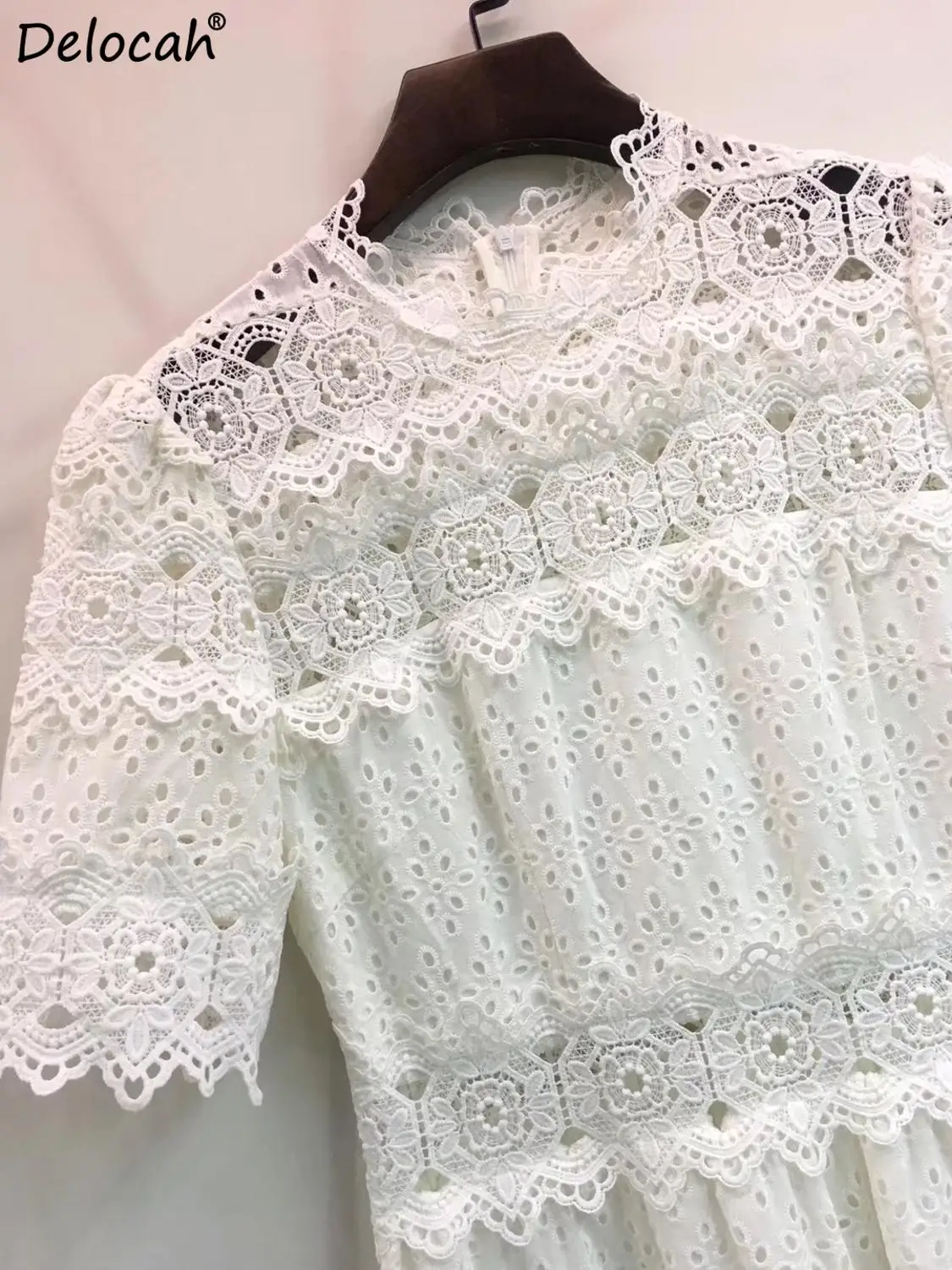 Delocah Women Spring Summer Dress Runway Fashion