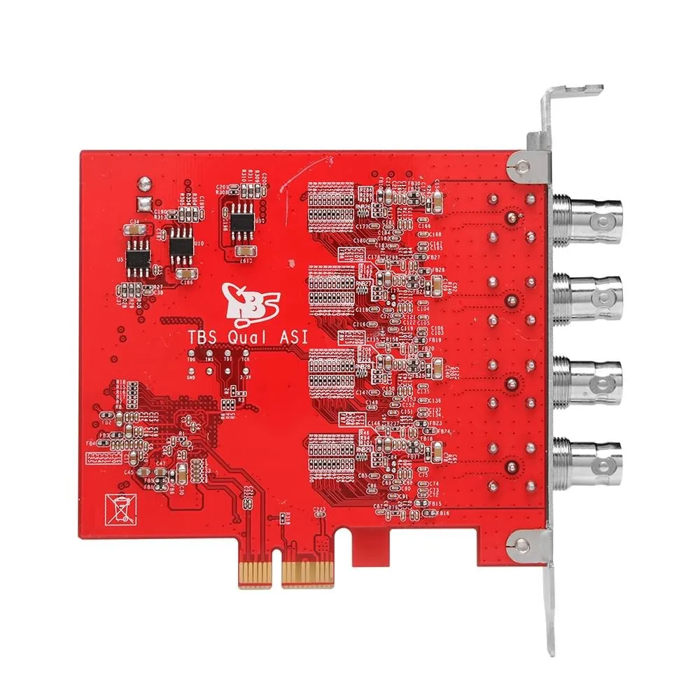 Broadcast TV Hot Deals TBS690A 4 Input DVB-ASI Capture Card for ASI to IP Conversion