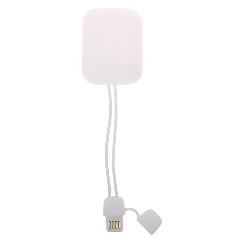 

2.1A Silicone Case Protective Cover Anti-shock Soft Proof Skin Case For Airpods Charging Case With Cable Charger
