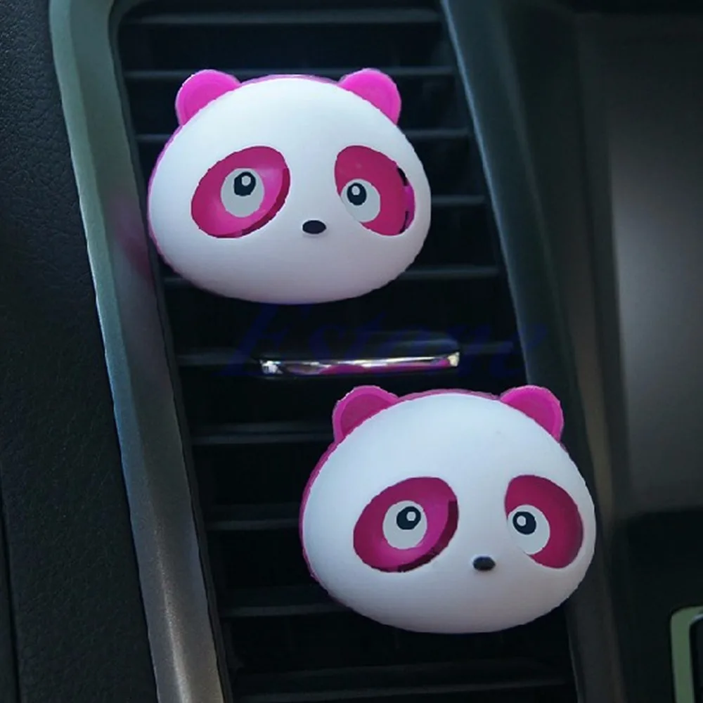 

LSTACHi Blink Panda Perfume Diffuser Car Auto Dashboard Air Freshener for Car Vehicle