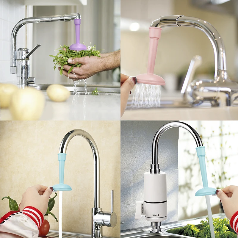 Креативный смеситель для кухни регулируемый эргономичный экономия воды