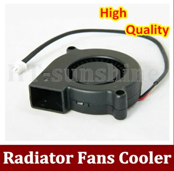 Price High Quality 200PCS/LOT 5CM 5015 12V Turbine Fan Blower Centrifugal Fan Of Small Size And High Air Volume