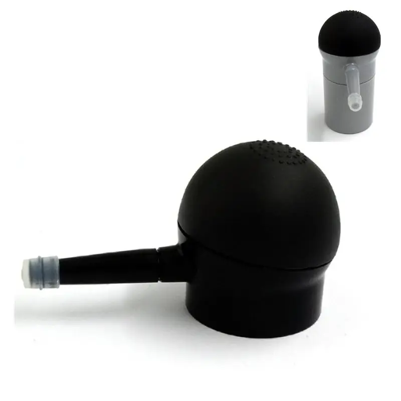 New Portable Hair Building Fiber Powder 10.3g 25g 27.5g Spray Applicator Extension Nozzle Pump for Hair Loss