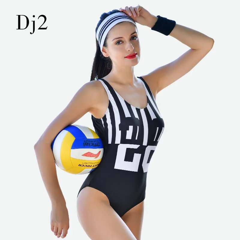 Brand Sports One Piece Swimsuit Swimwear 2017 Women Striped Backless Sexy Monokini Digits Print Bodysuit Swimming Bathing Suits Brand Sports One Piece Swimsuit Swimwear 2017 Women Striped Backless Sexy Monokini Digits Print Bodysuit Swimming Bathing Suits