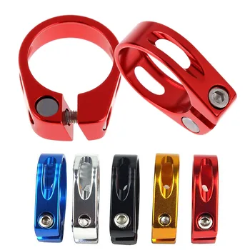 

MTB Bike Seat Post Clamp 34.9mm Aluminum Alloy Bicycle Cycling Saddle Seat Post Clamp Fit For 30.8mm or 31.6mm Seatpost SS