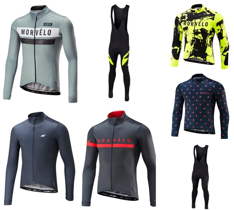 

2018 Morvelo ropa ciclismo Spring cycling Jersey long Autumn Road bike Bicycle clothing Full sleeve MTB mallot ciclismo hombre