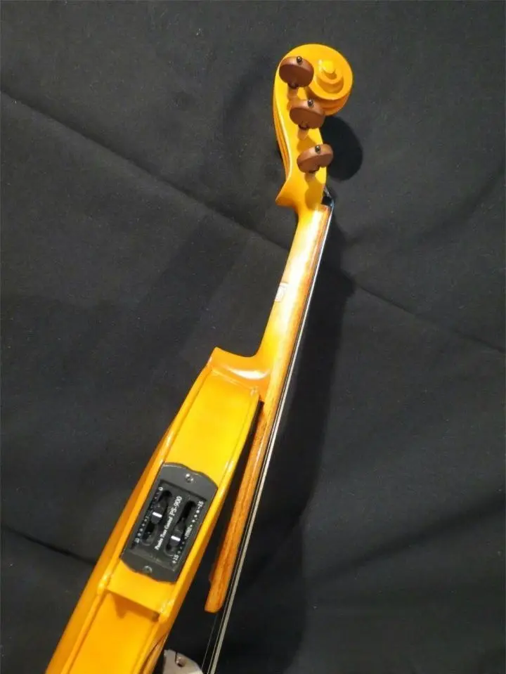 Handmade Top New Light Yellow Color Best Model 4/4 Electric Violin