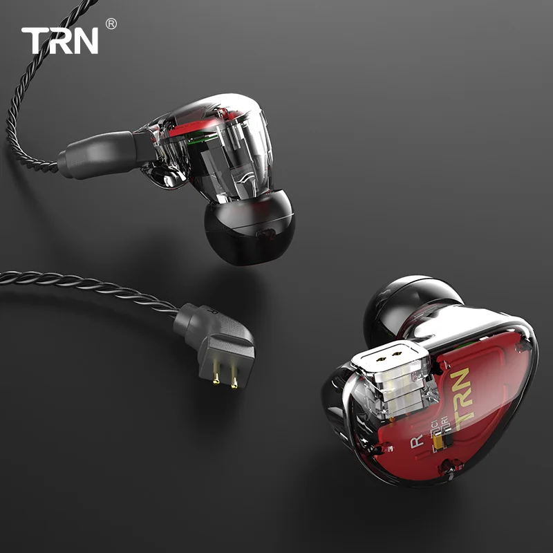 TRN V30 2BA+ 1DD гибридные наушники в ухо IEM HIFI Monito спортивные наушники 3 привода ушные вкладыши гарнитура 2Pin Съемная TRN V80 ZS10/ZSN