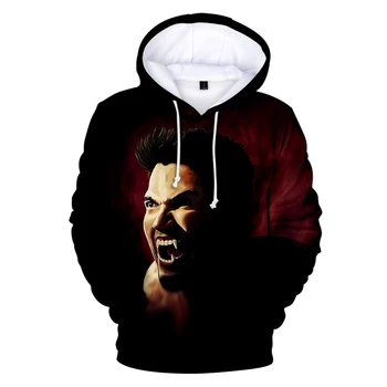 

TV series Teen Wolf 3D Print Hoodies Derekhale Print Leisure pullovers Boy/Girl personality Harajuku Hoodie Sweatshirt