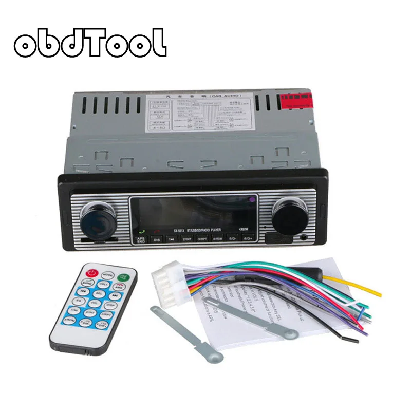 

Car Radio MP3 Player Built-in Microphone Bluetooth support USB SD AUX FM Radio Receiver 12V Auto Audio Player LR10