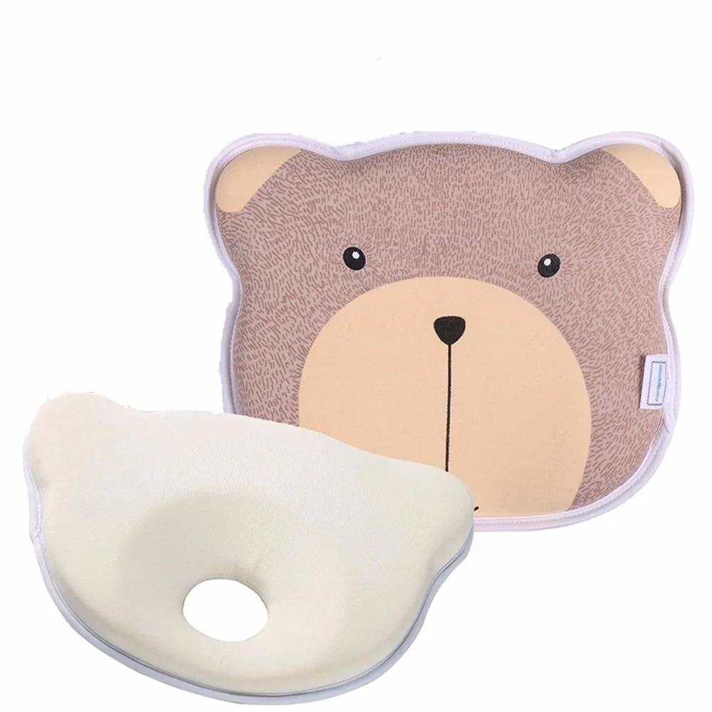 Ergonomic Baby Pillow Newborn Baby Head Shaping Pillow Breathable