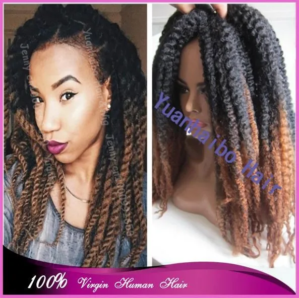 Ombre Marley Twist Hair Find Your Perfect Style Marley Twist Hair Free Shipping Large Stock Price 20 Fold 1bt 4 Two Tone Ombre Synthetic