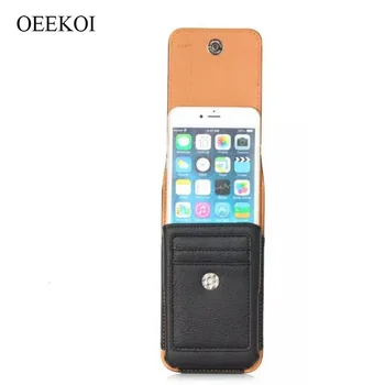 

OEEKOI Rhino Pattern PU Leather Belt Clip Holster Pouch Case for Explay Diamond/A600 6 inch