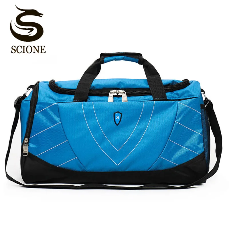 Large-Capacity Travel Bag Male And Travel Shoulder Bag,Blue Large-Capacity Travel Bag Male And Travel Shoulder Bag,Blue