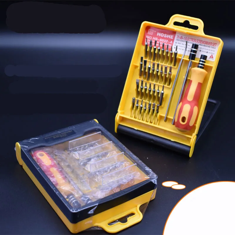 

33 in 1 45# steel material mechanical repair kit magnetic screwdriver mobile phone disassemble tool screwdriver screwdriver set