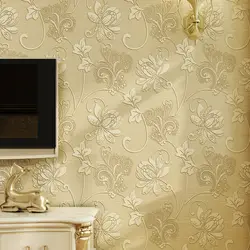 Роскошный итальянский стиль современный 3D рельефный фон обои для гостиной спальни домашний Декор цветочные обои рулон стены бумаги
