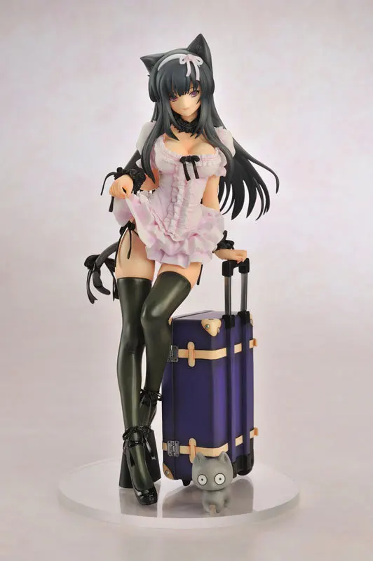 18cm EMBRACE JAPAN Sexy Planet of the Cats Suitcase Action