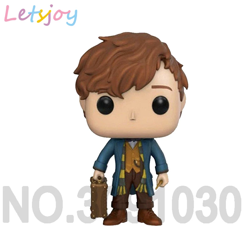 

OFFICIAL 10cm pop horse Vinyl Doll Movie action figure toys for children Fantastic Beasts and Where to Find Them Newt Scamander