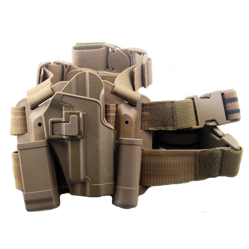 BLACK HAWK Style CQC Tactical Duty Drop Leg Thigh Gun Holster for SIG SAUER P226 P228 P229
