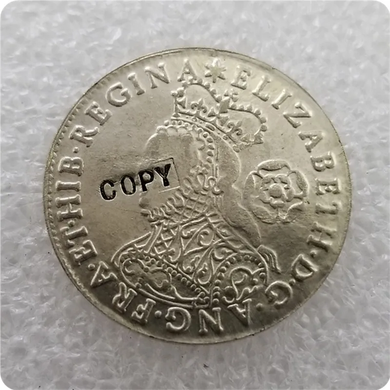 1562 Англия 6 pence-Элизабет I копия монет | Дом и сад