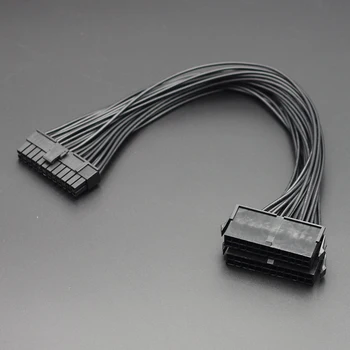 

Dual PSU Power Supply 24Pin ATX Motherboard Mainboard Adapter 24PIN Connector Cable Mining Extension Cable