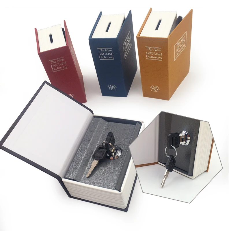 Dictionary Mini Safe Box Book Money Hidden Secret Security Safe Lock Cash Money Coin Storage Jewellery key Locker For Kid Gift Dictionary Mini Safe Box Book Money Hidden Secret Security Safe Lock Cash Money Coin Storage Jewellery key Locker For Kid Gift