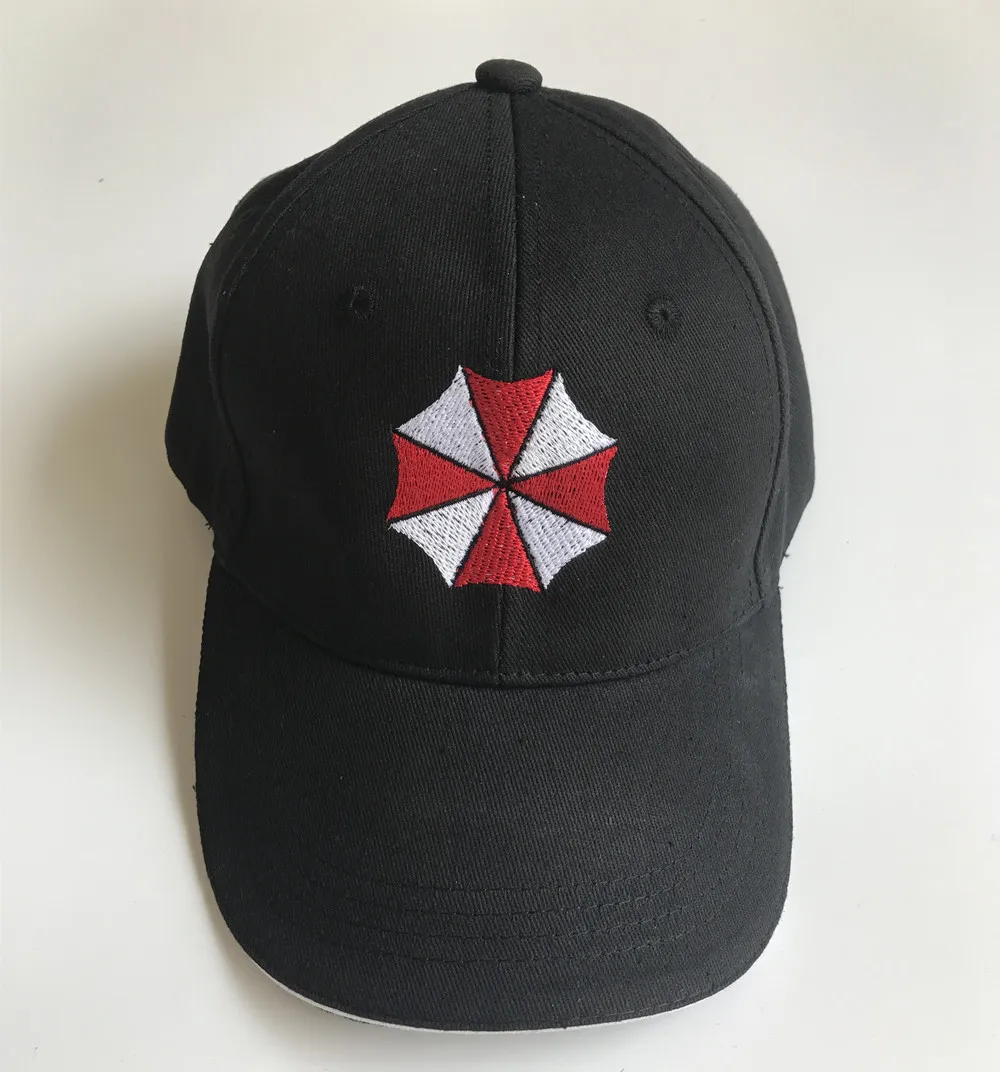 

Biohazard Umbrella Corporation Logo Anime Black Adjustable Hat Cosplay Baseball Cap