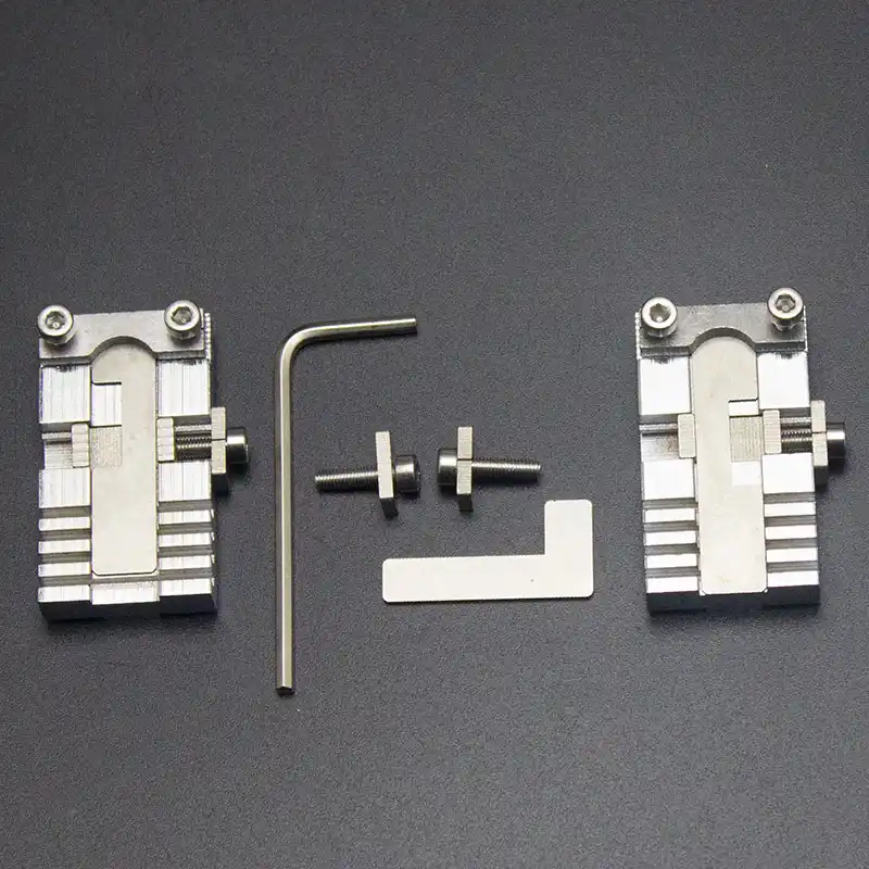 Details about / Key Clamping Fixture Duplicating Cutting Machine For Fox Car Key Copy Tool Set