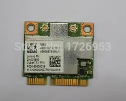 Broadcom Bcm943227hm4l Bcm43227 Половина мини Pci-e Беспроводная wi-fi-карта для ноутбука с Wifi Z370 Z570 Z475 B475 M71Z