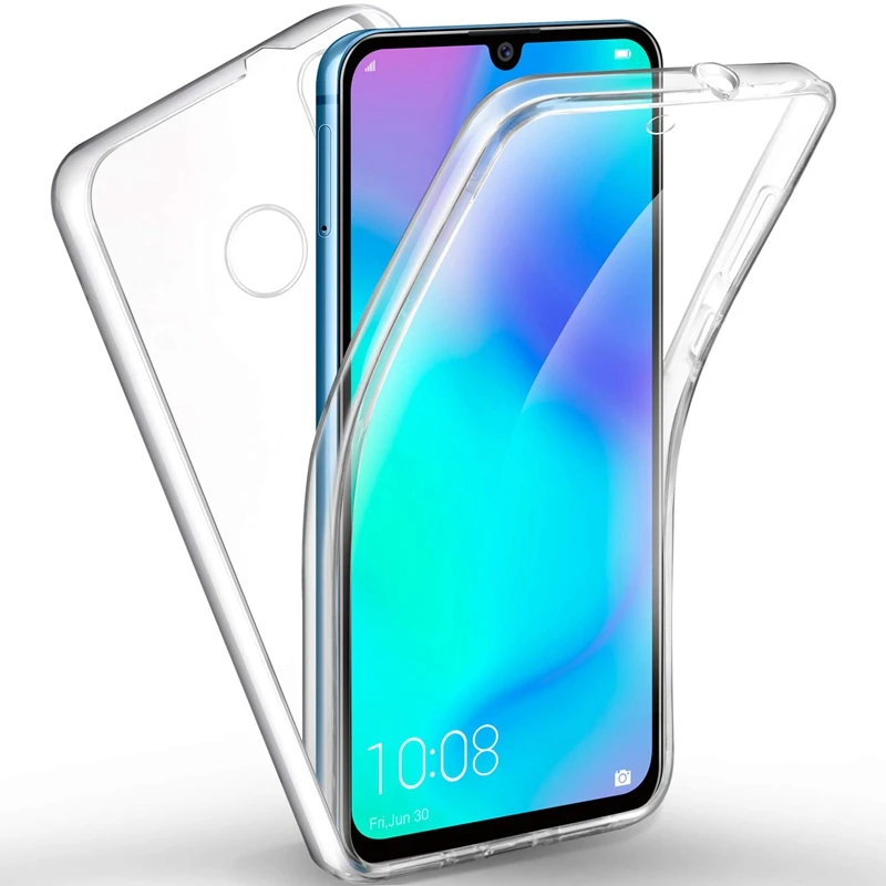 360 Полный корпус чехол для Huawei Y7 Prime 2018 P Smart 2019 рlus Nova 3 3i Honor 8X P30 Lite P20 Коврики 10 20 Pro Y5