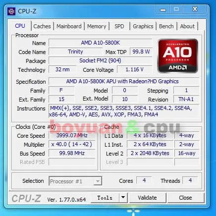 Процессор AMD A10-Series A10 5800K A10 5800 четырехъядерный процессор AD580KWOA44HJ Socket FM2