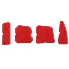 4pcs/Set Caulking Tool Joint Sealant Silicone Grouts Remover Floor Scraper Hand Tools for Home Garden Caulking Tools for Wood