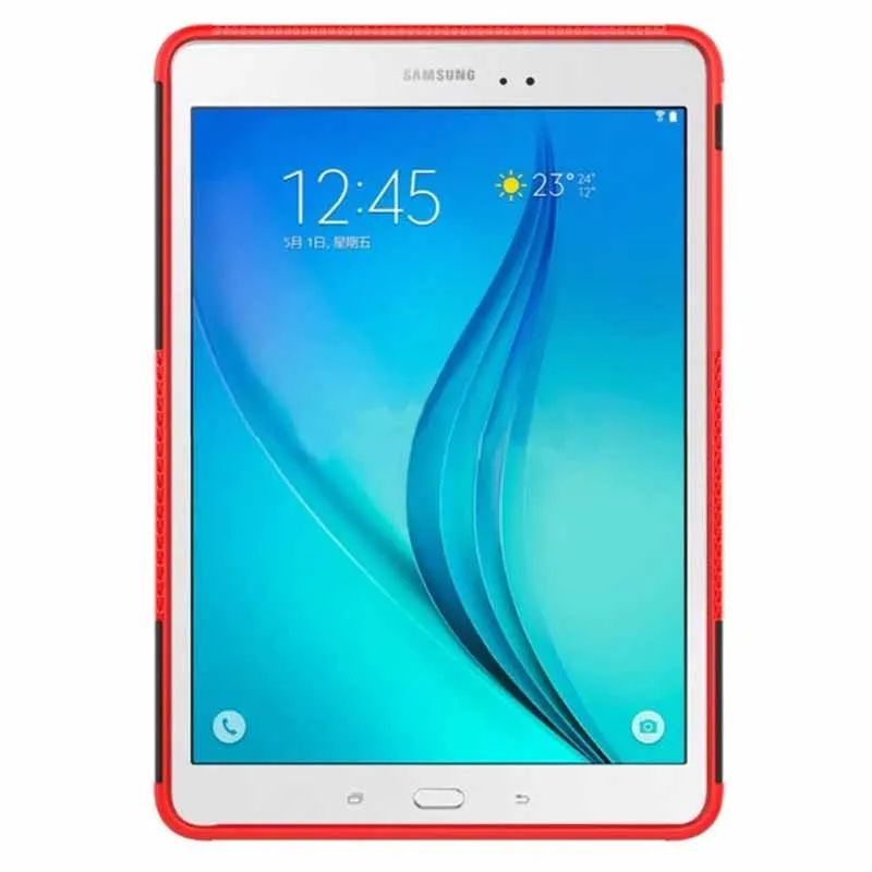 Защитный противоударный нескользящий чехол для планшета для samsung Galaxy Tab A 9,7 T550 T555 P550 P555 SM-T550 SM-T551 Чехол+ пленка