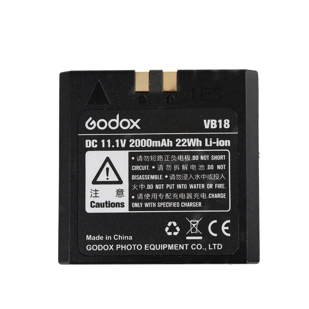 Godox VB18(улучшенная Батарея) литий-ионные Батарея вспышка-стробоскоп для Godox V850 V860 V860II Neewer софтбокса Speedlite Flash GREPOW(650 раз