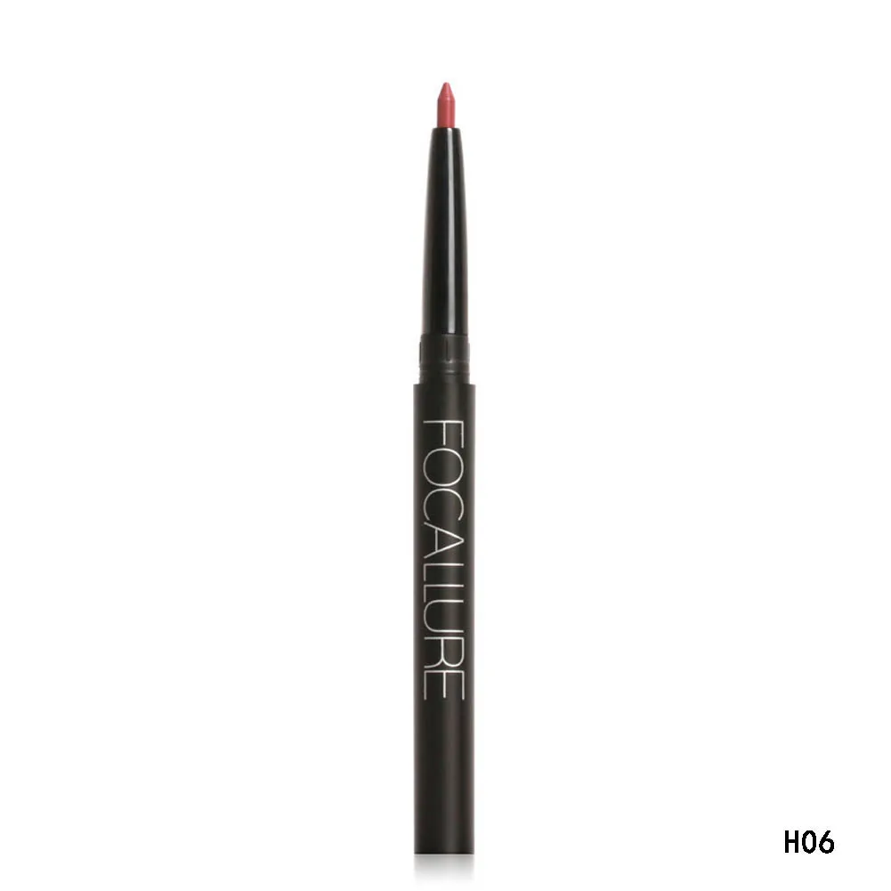Focallure Marca Red Lip Liner Matite Penna Pigmenti di Colore Nudo Lipliner Impermeabile Matita Labbra di