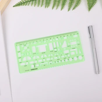 

Furniture Construction Black Scale Drafting Drawing Stationery Template Ruler