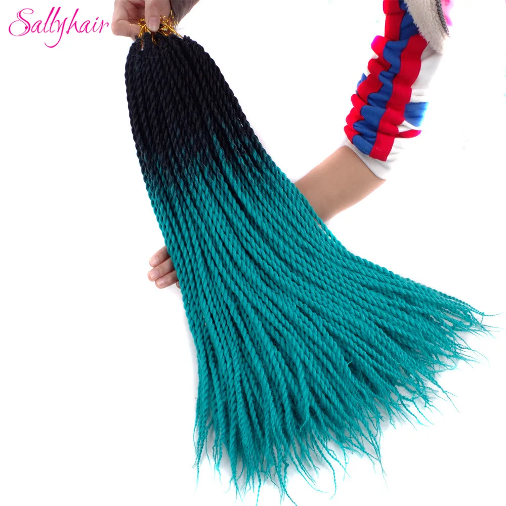 Ombre Color Senegal Twist Braids Crochet Braids Hair Extensions (64)_