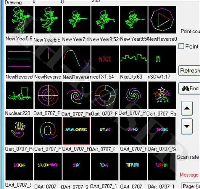 ishow laser software version 2.3