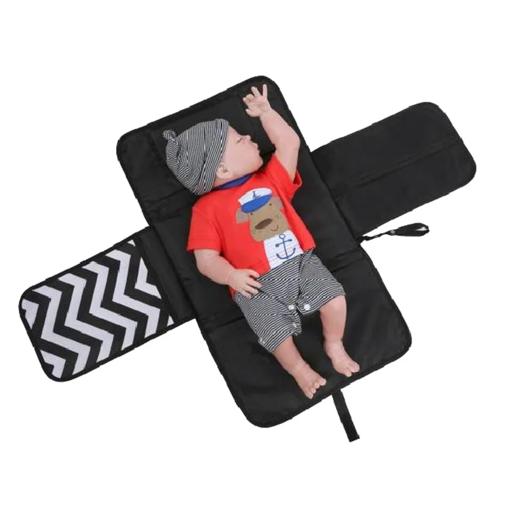 

New 3 in 1 Waterproof Changing Pad Diaper Travel Multifunction Portable Baby Diaper Cover Mat Clean Hand Folding Diaper Bag