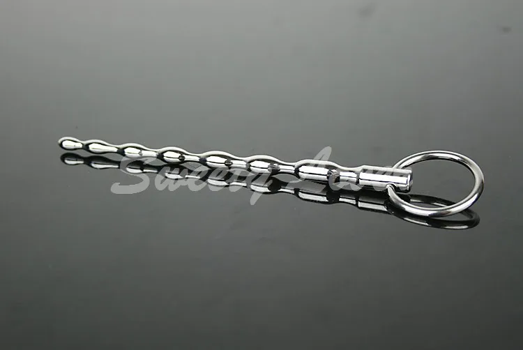 Sex Products Long Urethral Plug 8mm Stainless Steel Urethra Sound Penis Stimulation Dilators Plug Stretching Insert Sex Toys
