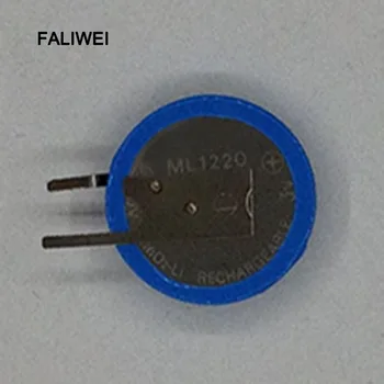 

1PCS/LOT battery ML1220 1220 3V 18mah rechargeable button cell good quality