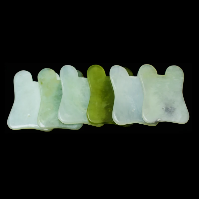 China Traditional Natural Jade Scraping Board Body Facial Acupuncture Slimming Tool Physiotherapy Health Care Massager Wholesale China Traditional Natural Jade Scraping Board Body Facial Acupuncture Slimming Tool Physiotherapy Health Care Massager Wholesale
