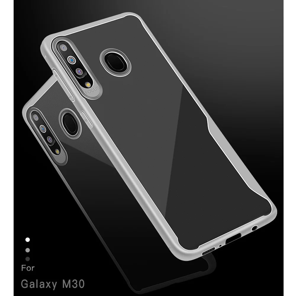

For Capa Samsung Galaxy M30 case Transparent soft TPU Armor case for Samsung Galaxy M20 M10 A30 A50 case A10 A20 A40 A70 cover