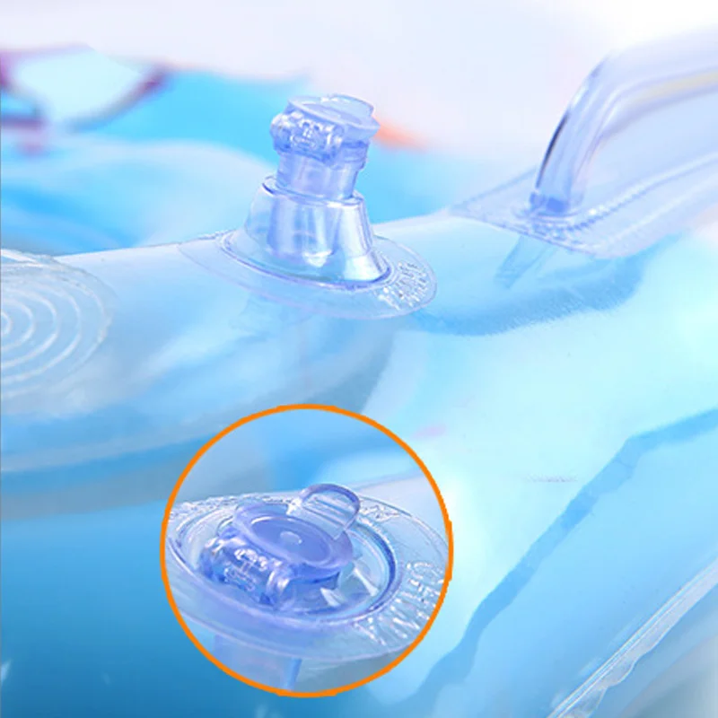 

Baby Swimming Neck Float Inflatables Ring Adjustable Safety Neck Circle Baby Bathing ZJ55