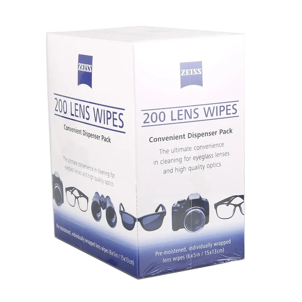 

Zeiss Electronics Cleaning Cloths Lens Cloth for TV camera lens filters lot for cleaner CPL ND UV Filter Cleaner Clean 200 wipes