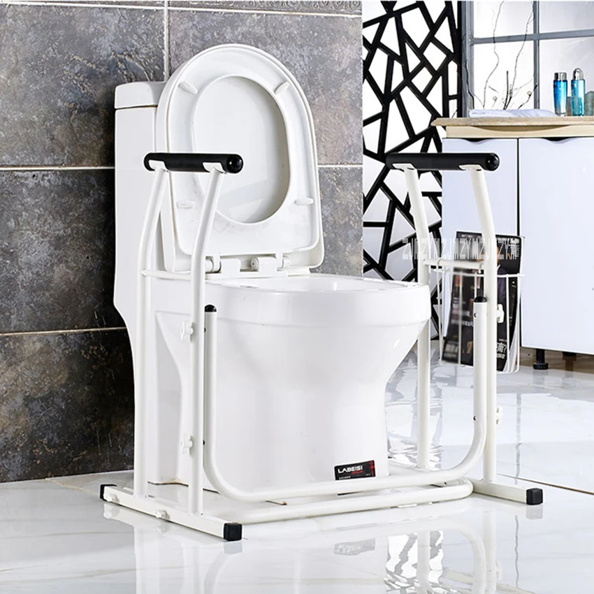 

AM-7018 Solid Portable Toilet Safety Rails Bar Bathroom Toilet Safety Assist Frame Safety Aid Hand Rail For Elderly Disability